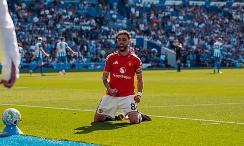 Bruno Fernandes nói gì khi xô đổ kỷ lục kiến tạo Ngoại hạng Anh?