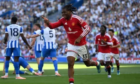 Dorgu hé lộ bài đá phạt góc xé lưới Brighton