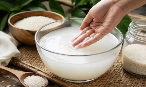 Cách dùng nước vo gạo rửa mặt hỗ trợ làm trắng da và những "lưu ý vàng" nhiều người dùng lâu mà chưa biết