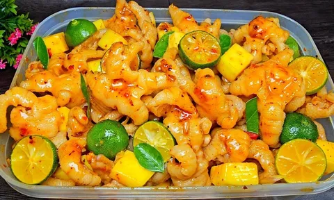 Cách làm chân gà sốt Thái ngon