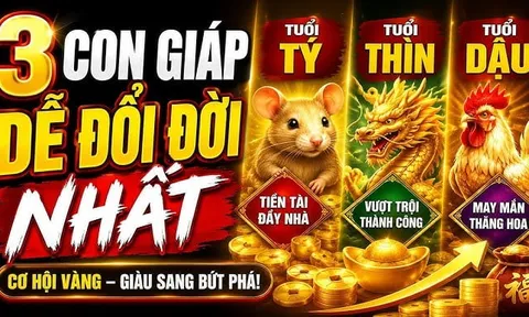 5 năm liền (2026-2031), 3 con giáp Trúng Mánh cực to