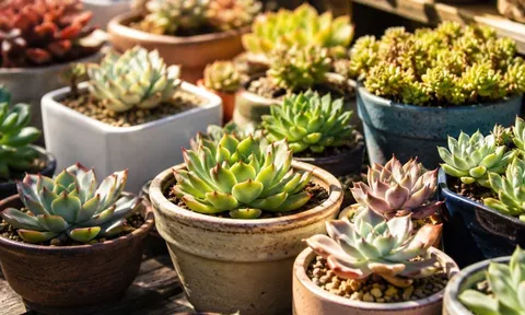 Trồng sen đá mùa nắng gắt: 5 lưu ý nhiều người bỏ qua khiến cây úa vàng, cháy lá, chậm lớn