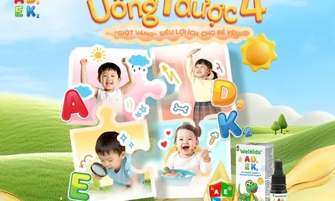 WelKids ADEK - Một lọ tiện lợi, vi chất đủ đầy: Mẹ chăm con không cần đánh đổi giữa tiết kiệm và hiệu quả