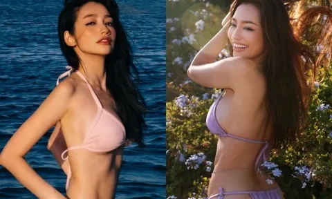 Á hậu Việt diện bikini nhỏ xíu khoe body đẹp không chỉnh sửa, sống tự do, tích cực ở Mỹ hậu ly hôn