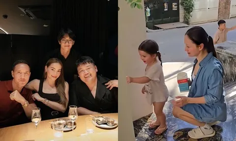 Sao Việt 24h: Subeo điển trai khi đi ăn cùng mẹ; Con gái lai Tây của Lan Phương phơi nắng má đỏ hây hây
