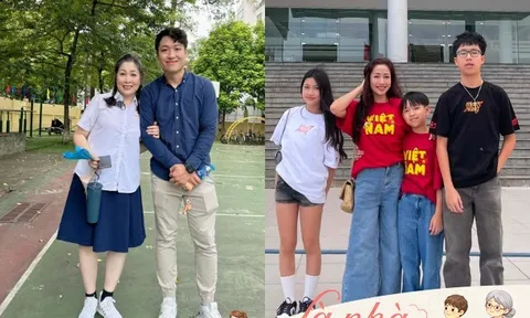 Con sao Việt về nước đoàn tụ sau khi du học: Trê Phi nhà Hồng Vân làm Phó Giám đốc, con Ốc Thanh Vân ủng hộ mẹ