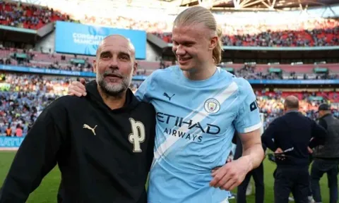 Haaland cam kết đưa Man City tiến lên sau kỷ nguyên Pep