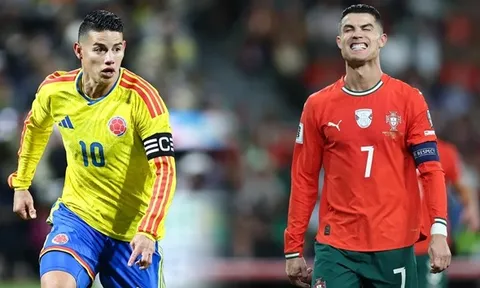 Colombia và vị thế ngựa ô thách thức Bồ Đào Nha tại World Cup