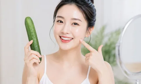 Cách dùng dưa chuột giúp cấp ẩm, hỗ trợ làm sáng da giảm thâm xỉn mà nhiều người hay áp dụng