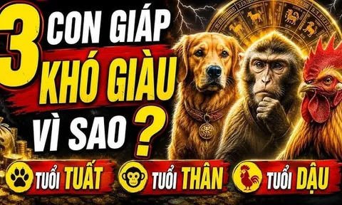 3 con giáp nặng gánh Tiền Tài, 1 tuổi ung dung Lộc tự đến