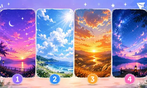 Quiz: Chọn 1 bầu trời để xem bạn sắp bật mạnh ở phương diện nào