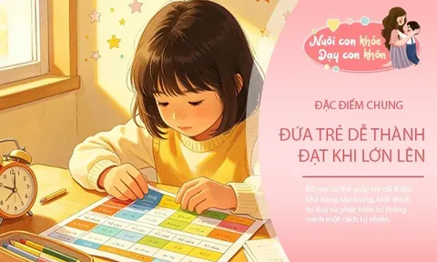 Nhìn vào 3 đặc điểm này, bố mẹ sớm nhận ra đứa trẻ xuất chúng, dễ đạt thành công
