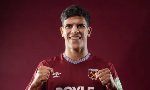 Xuống hạng cùng West Ham, Mateus Fernandes vẫn là sao trẻ số một
