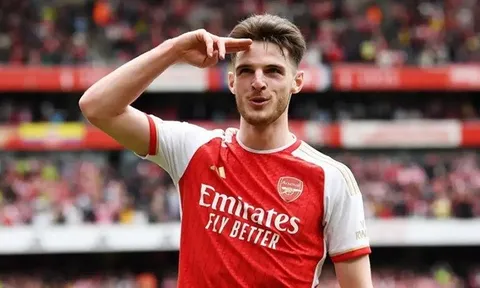 Declan Rice tự thấy bản thân giống Steven Gerrard