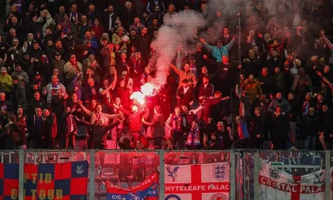 Cổ động viên Crystal Palace và Vallecano ẩu đả tại Đức