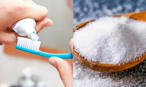 Đánh răng chỉ dùng nước và kem đánh răng thôi chưa đủ: Bỏ thêm thứ này vào điều kỳ diệu xảy ra