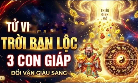 Thứ 6, Thứ 7 vía lành đang vượng, 3 con giáp thuận đường kiếm to