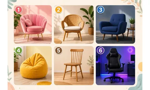 Quiz: Chọn một chiếc ghế bạn muốn ngồi để xem bạn thuộc kiểu người nào