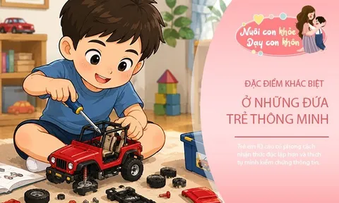 Đứa trẻ IQ cao sẽ có bốn "điểm yếu" gây khó khăn cho bố mẹ