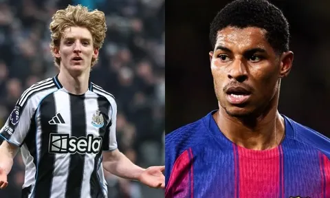 Phản ứng của Rashford khi Barca sắp chiêu mộ Gordon