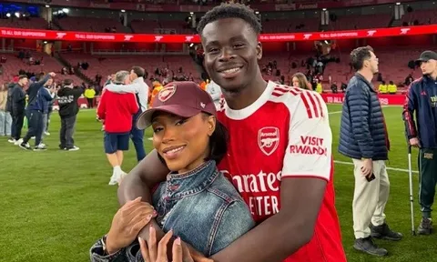 Lý do vị hôn thê của Saka có thể kiếm 500.000 bảng từ World Cup