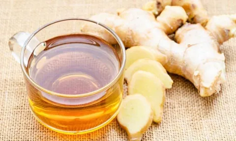 Cách nấu nước gừng tươi tăng cường đề kháng, sáng da từ bên trong