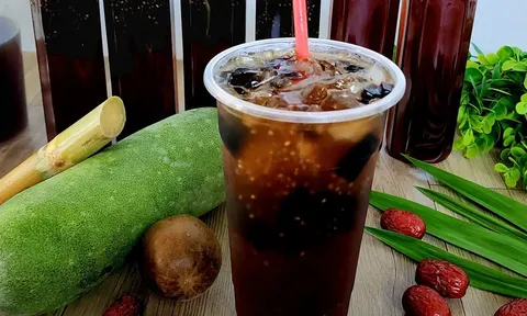 Cách nấu trà bí đao giải thiệt, đẹp dáng, trắng da từ bên trong