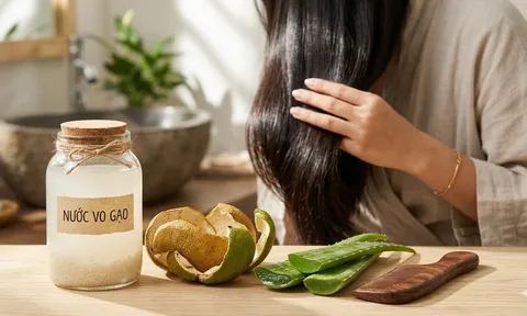 Dùng nước vo gạo gội đầu: Tóc khô xơ cũng mềm mượt, giảm rụng thấy rõ sau vài tuần