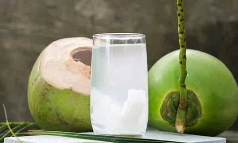 Vì sao không nên uống nước dừa ngay sau khi đi nắng về?
