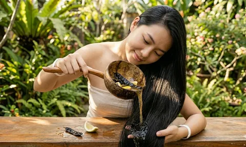 Vỏ bưởi đừng vội bỏ: Đun nước gội đầu giúp tóc thơm lâu, giảm rụng cực tốt