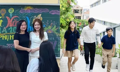 Sao Việt đi họp phụ huynh cho con: Hòa Minzy được xin chữ ký, Nguyễn Văn Chung nhận 2 thái cực khác nhau