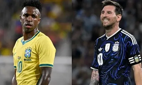 Vinicius e ngại sự khó đoán của Messi tại World Cup