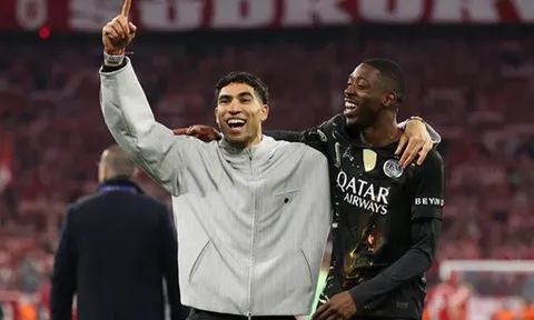 PSG đón cú hích lớn từ Dembele và Hakimi trước chung kết C1