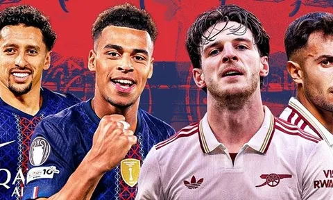 PSG sung sức đấu Arsenal kiệt quệ ở chung kết Champions League
