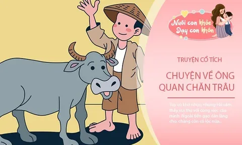 Truyện cổ tích: Ông quan chăn trâu
