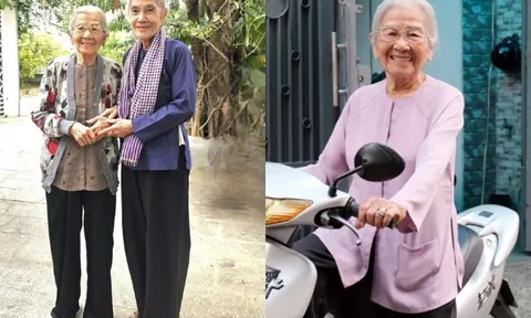 Chuyện về 2 người bà nổi tiếng Vbiz: Cách nhau tận 20 tuổi, người U100 còn tự chạy xe máy đi làm
