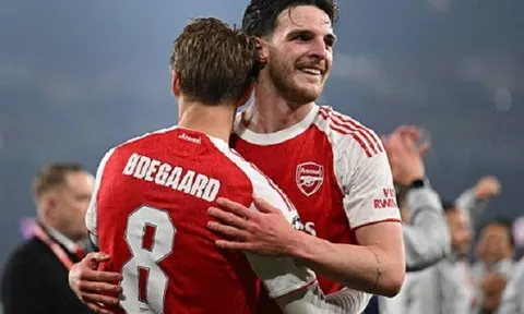 Odegaard đặt trọn niềm tin vào Rice ở trận chung kết