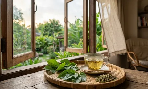 3 loại lá đun nước uống buổi tối giúp ngủ ngon và mát gan hơn mùa hè