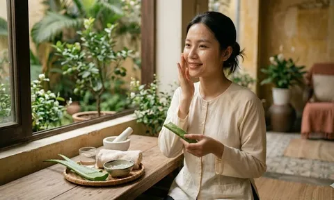Cách dùng nha đam để dưỡng da căng mướt, cải thiện nám sạm