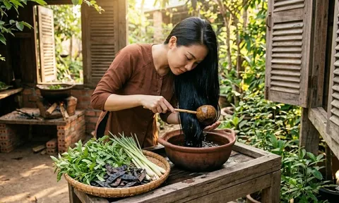 Chỉ cần vài lá hương nhu: Tóc rụng theo nắm cũng giảm dần sau thời gian ngắn