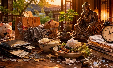 Người xưa đúc kết: 6 thói quen làm hao tài, có càng nhiều càng khó giàu