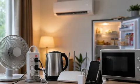 Những thói quen âm thầm khiến hóa đơn điện tăng cao