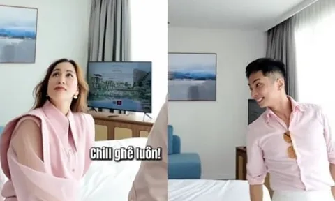 Phản ứng của Khánh Thi khi Phan Hiển rủ "sinh thêm con"