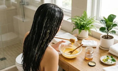 Ủ tóc bằng trứng gà và mật ong: Tóc khô xơ cũng bóng mượt bất ngờ
