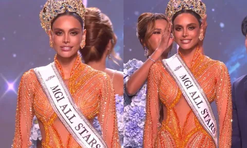 Mỹ nhân đăng quang MGI All Stars: Từng là "đối thủ" của Hương Giang tại Miss Universe, thành tích "không phải dạng vừa"