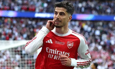 Lập công cho Arsenal, Havertz đạt thống kê sánh ngang Ronaldo