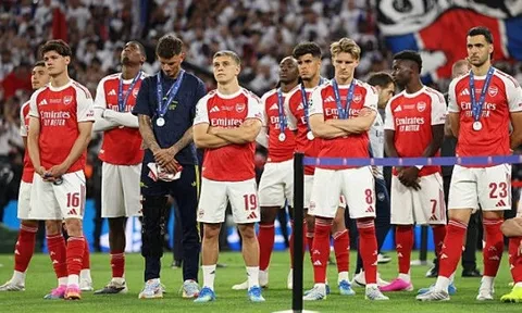 Thống kê cầm bóng dưới 25% bộc lộ giới hạn của Arsenal