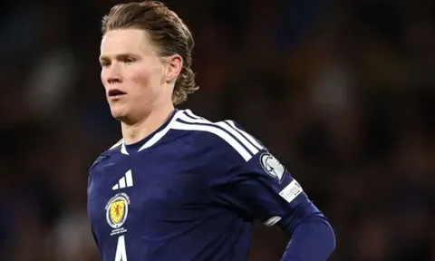 McTominay suy sụp khi Billy Gilmour lỡ hẹn World Cup 2026