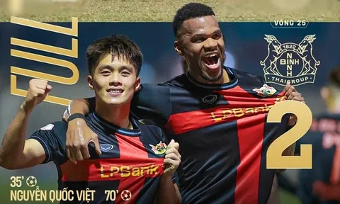 HLV Chu Đình Nghiêm ra mắt thành công, Ninh Bình lọt top 3 V-League