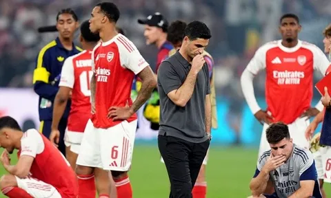 Thua đau PSG tại Budapest và bài toán về bản lĩnh của Arteta